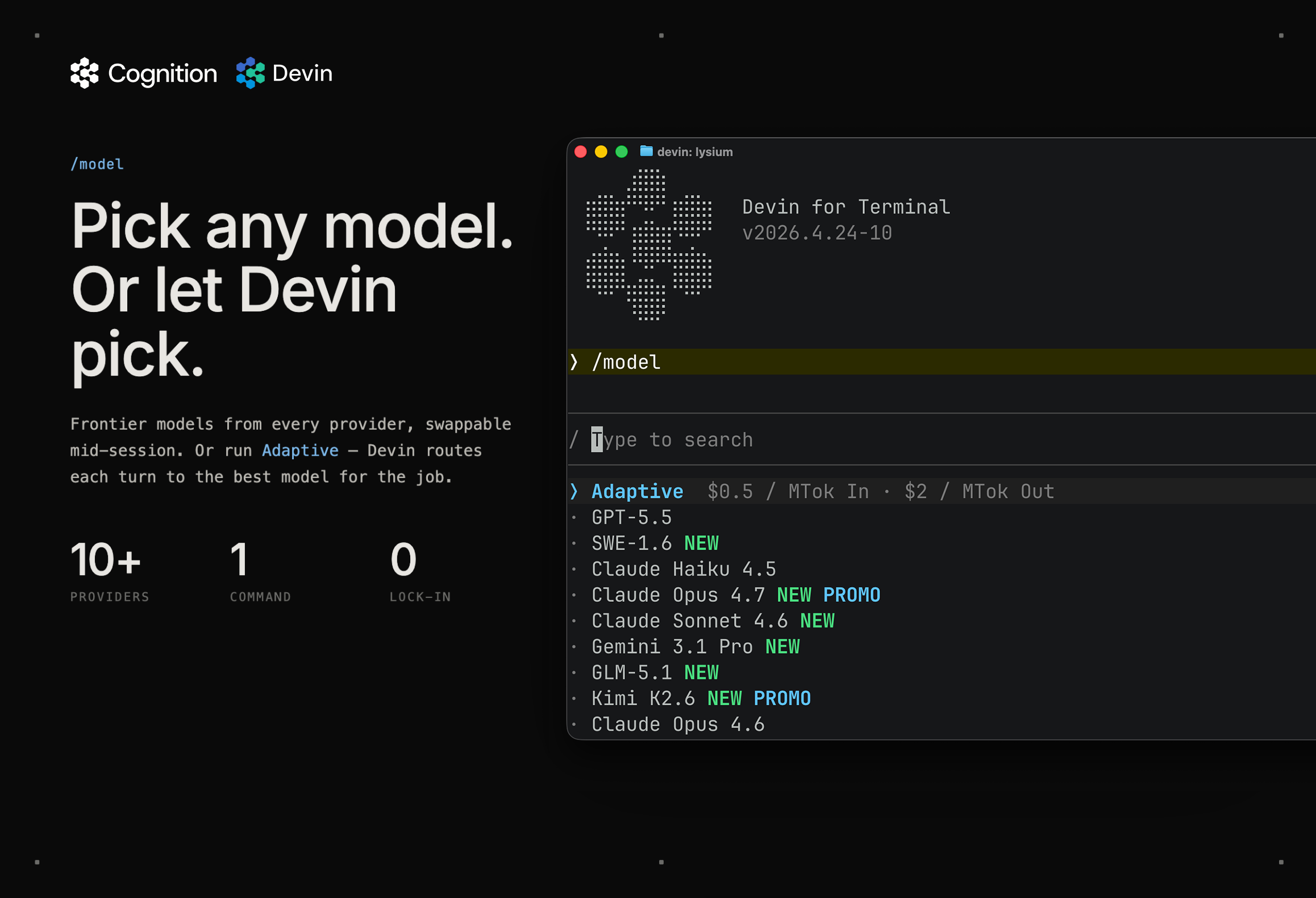 Devin for Terminal gallery image