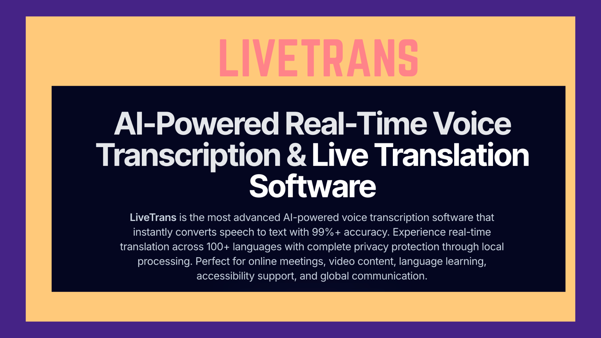 LiveTrans gallery image