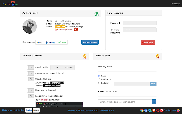 PassBrow: Password for your browser gallery image