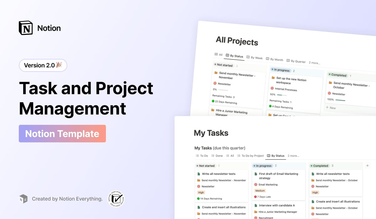 Task and Project Management System