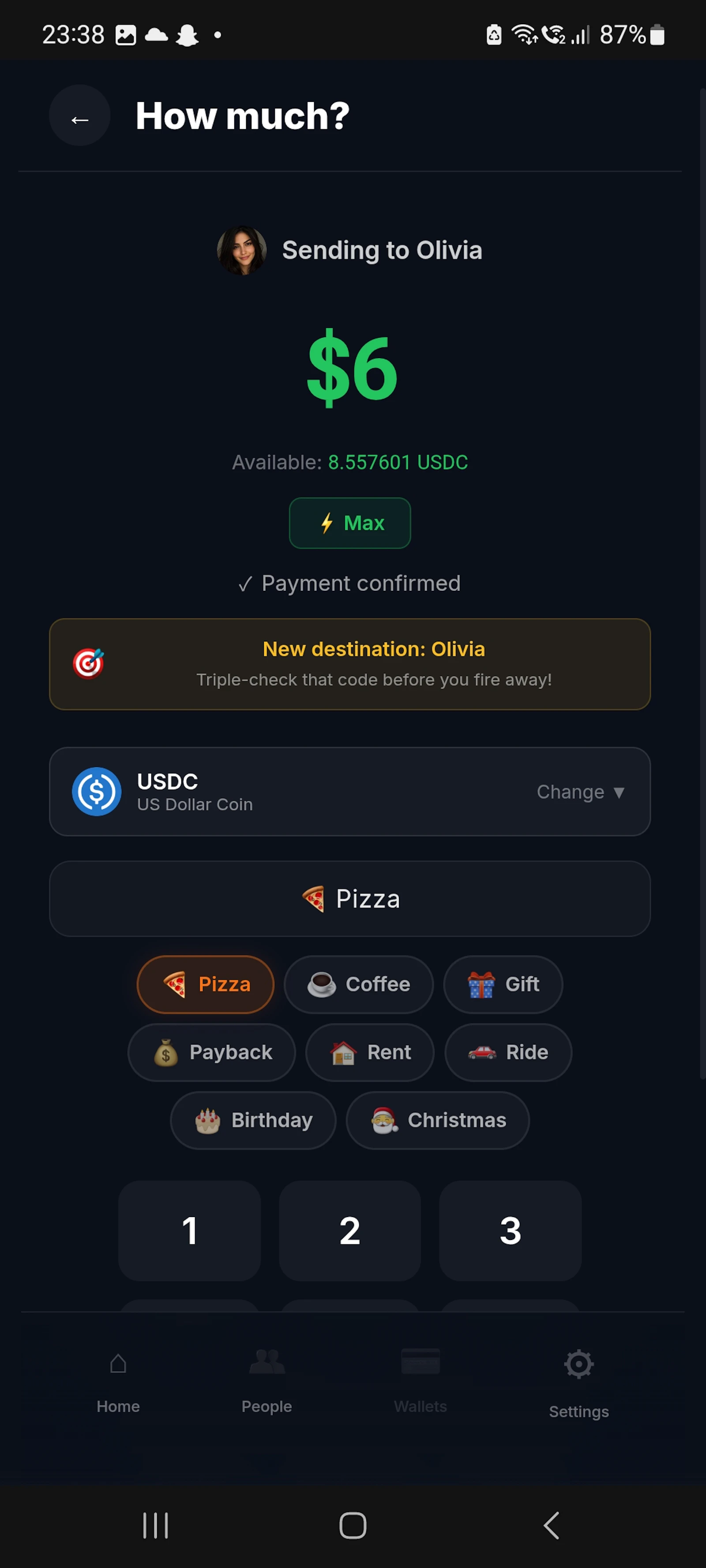 MyFriendlyWallet screenshot 4