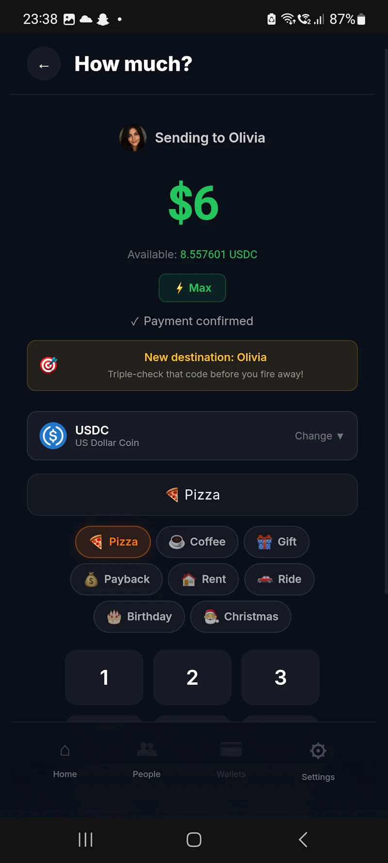 MyFriendlyWallet screenshot 4