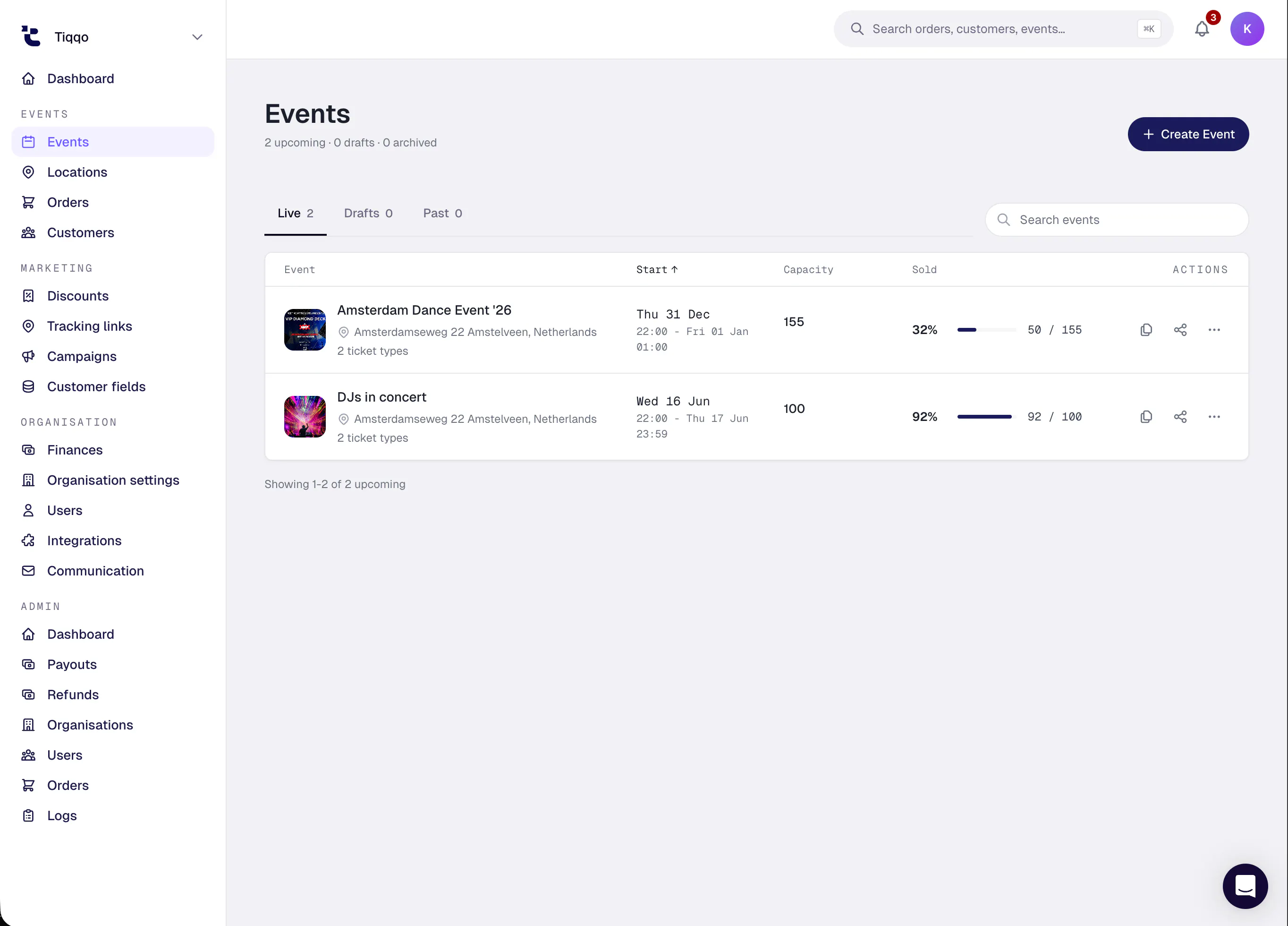 Tiqqo – Event Ticketing & Audience CRM gallery image