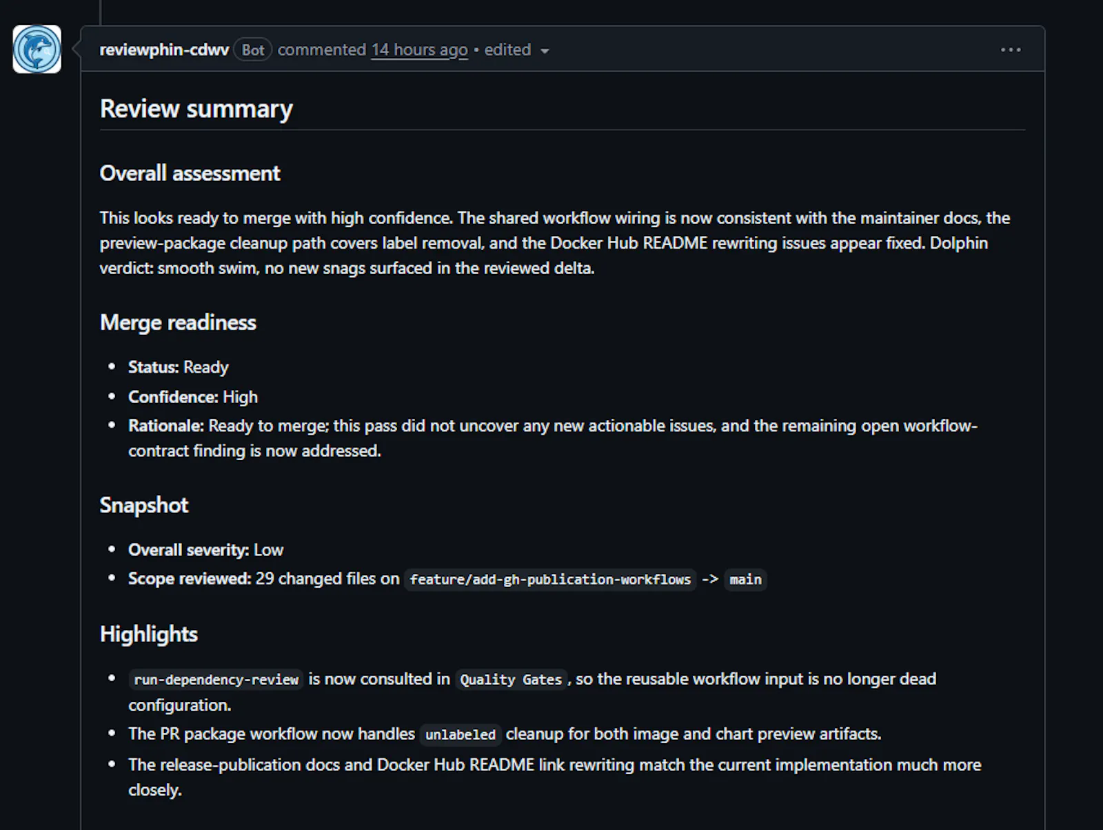 ReviewPhin screenshot 2