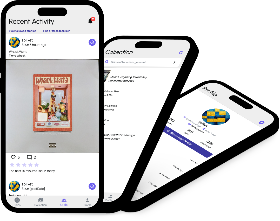 Girato - Il social network del record in vinile media 2