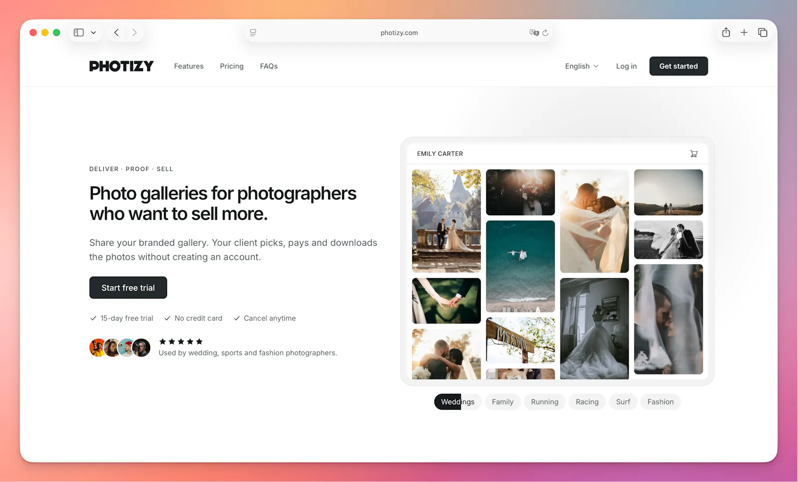 Photizy screenshot 2