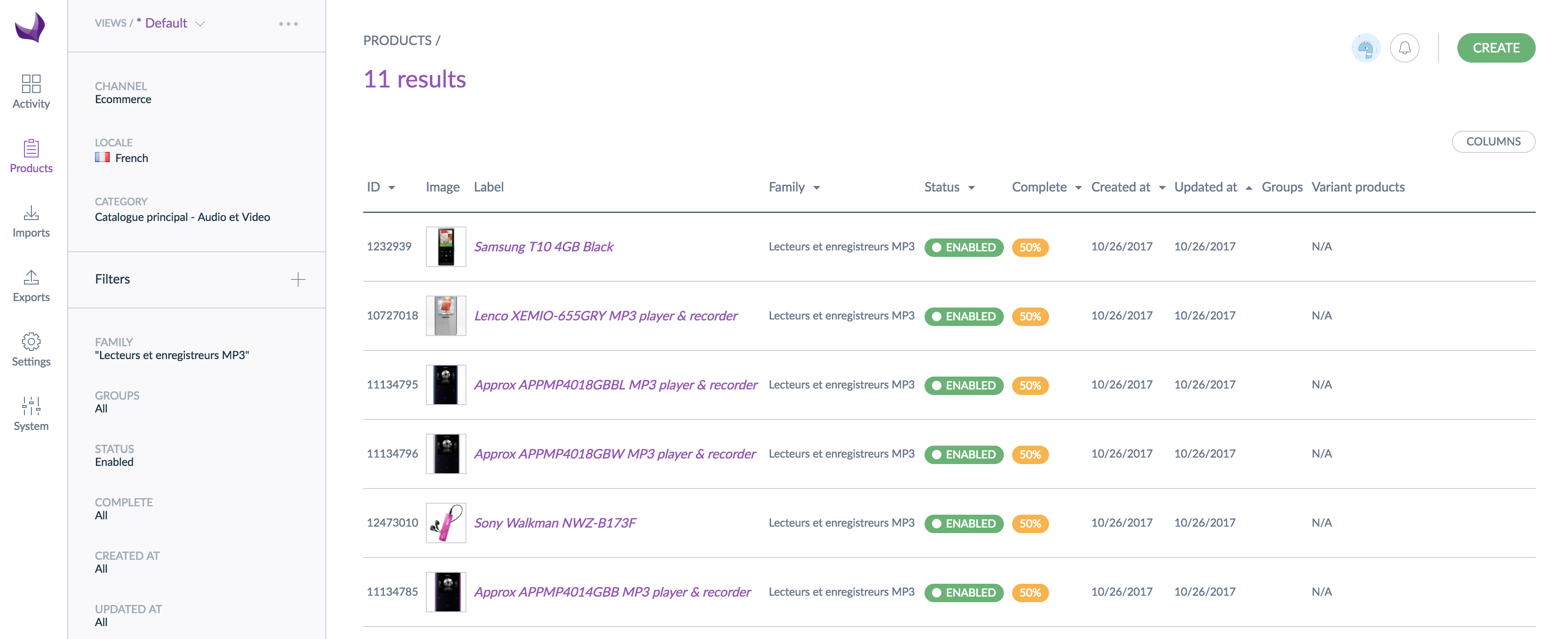 Akeneo gallery image