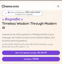 Indian Spiritual GPT gallery image