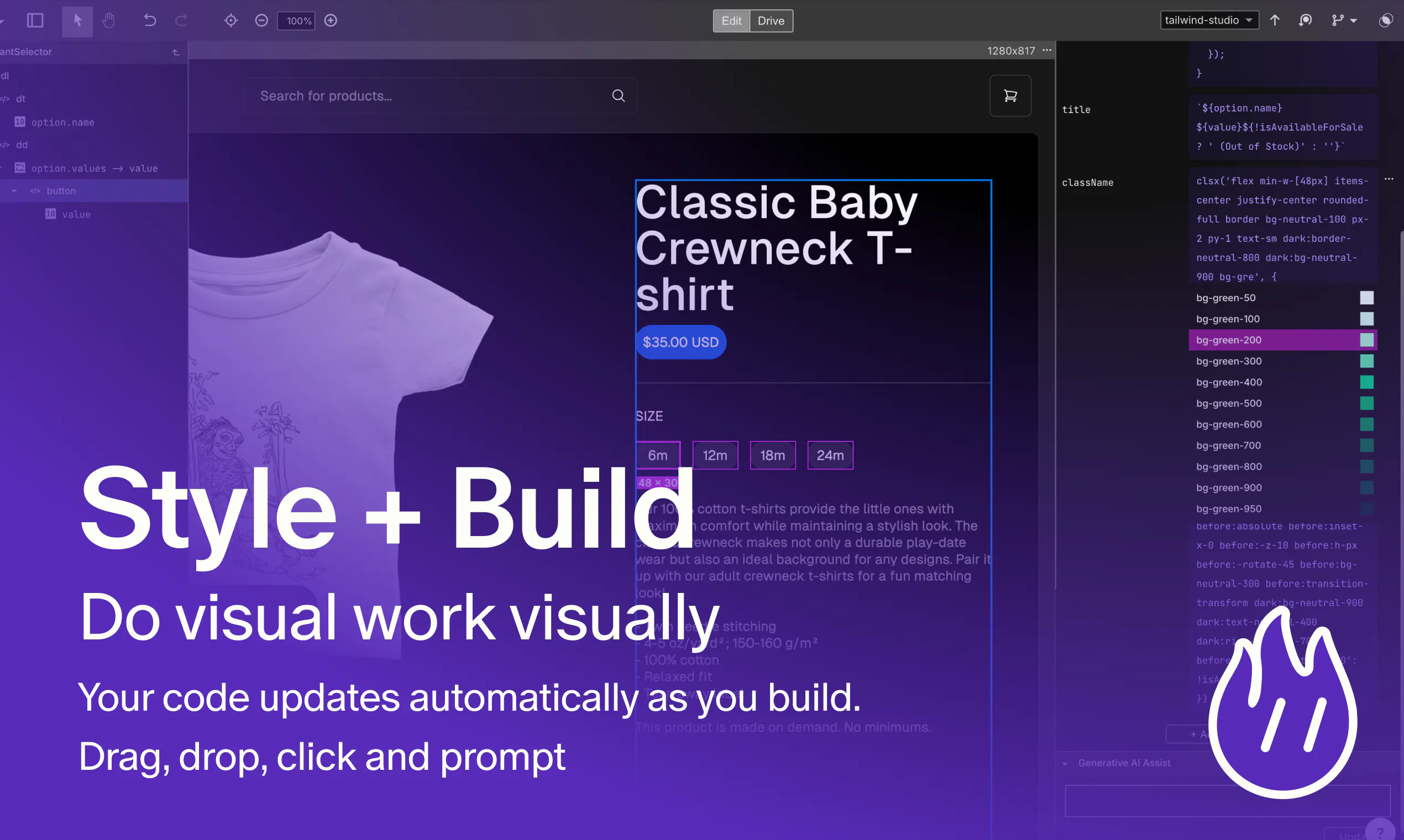 MightyMeld for Tailwind: Style your React app so fast | Product Hunt