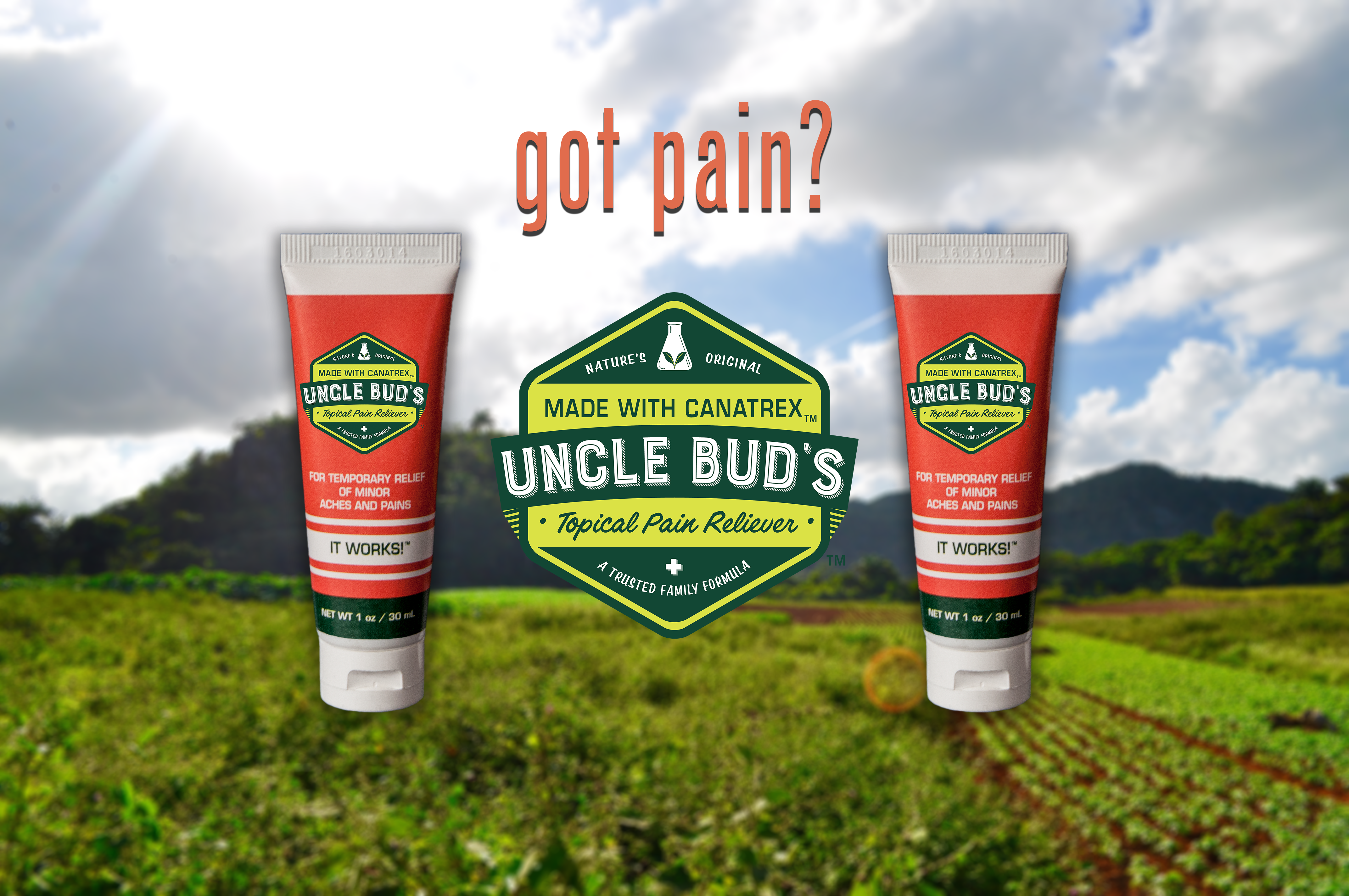 Uncle Bud's Topical Pain Reliever