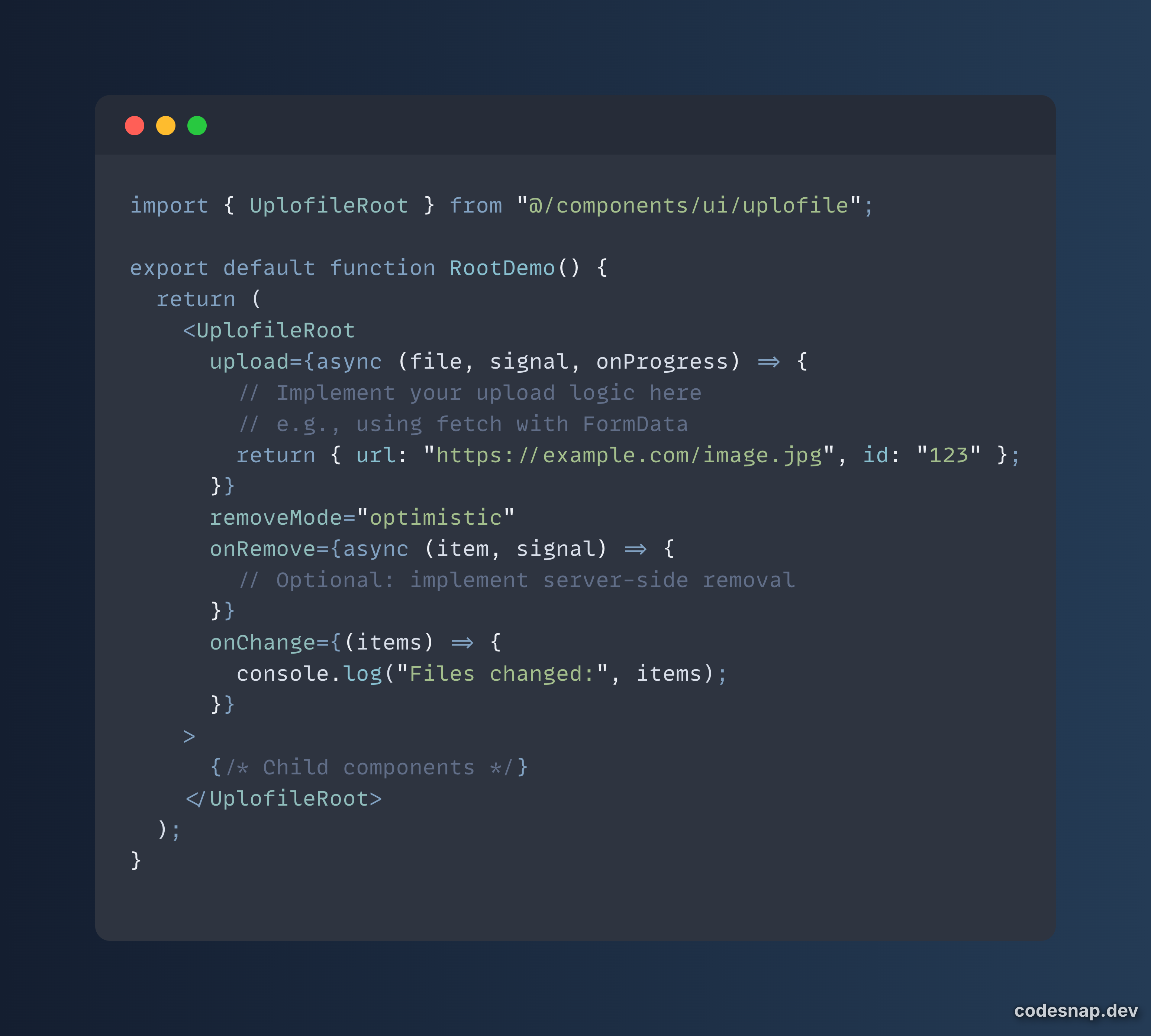 Uplofile gallery image