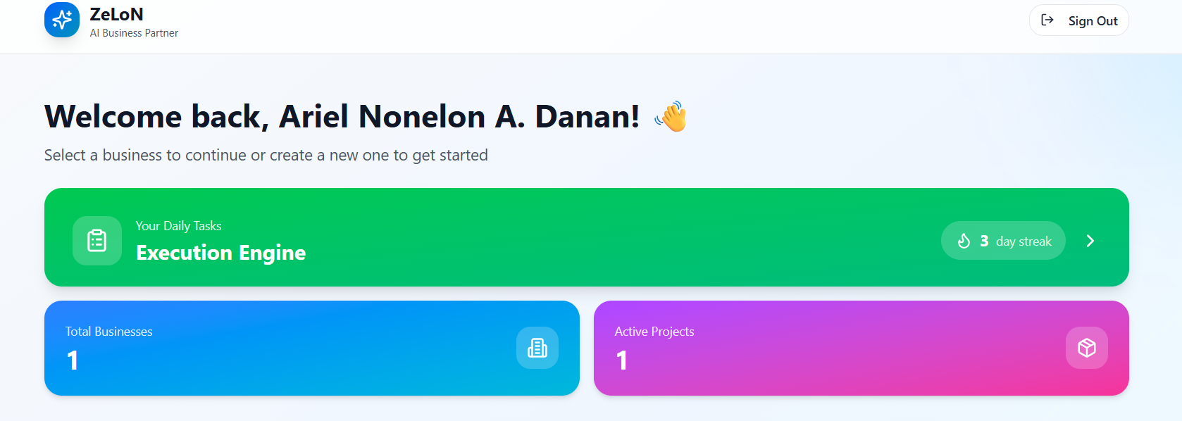Zelon.io - Main product screenshot demonstrating key features and user interface