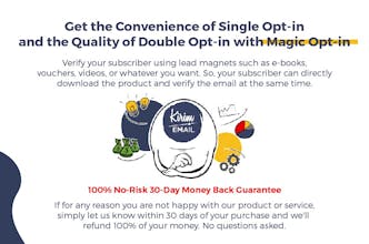 Magic opt-in for Email Marketing gallery image