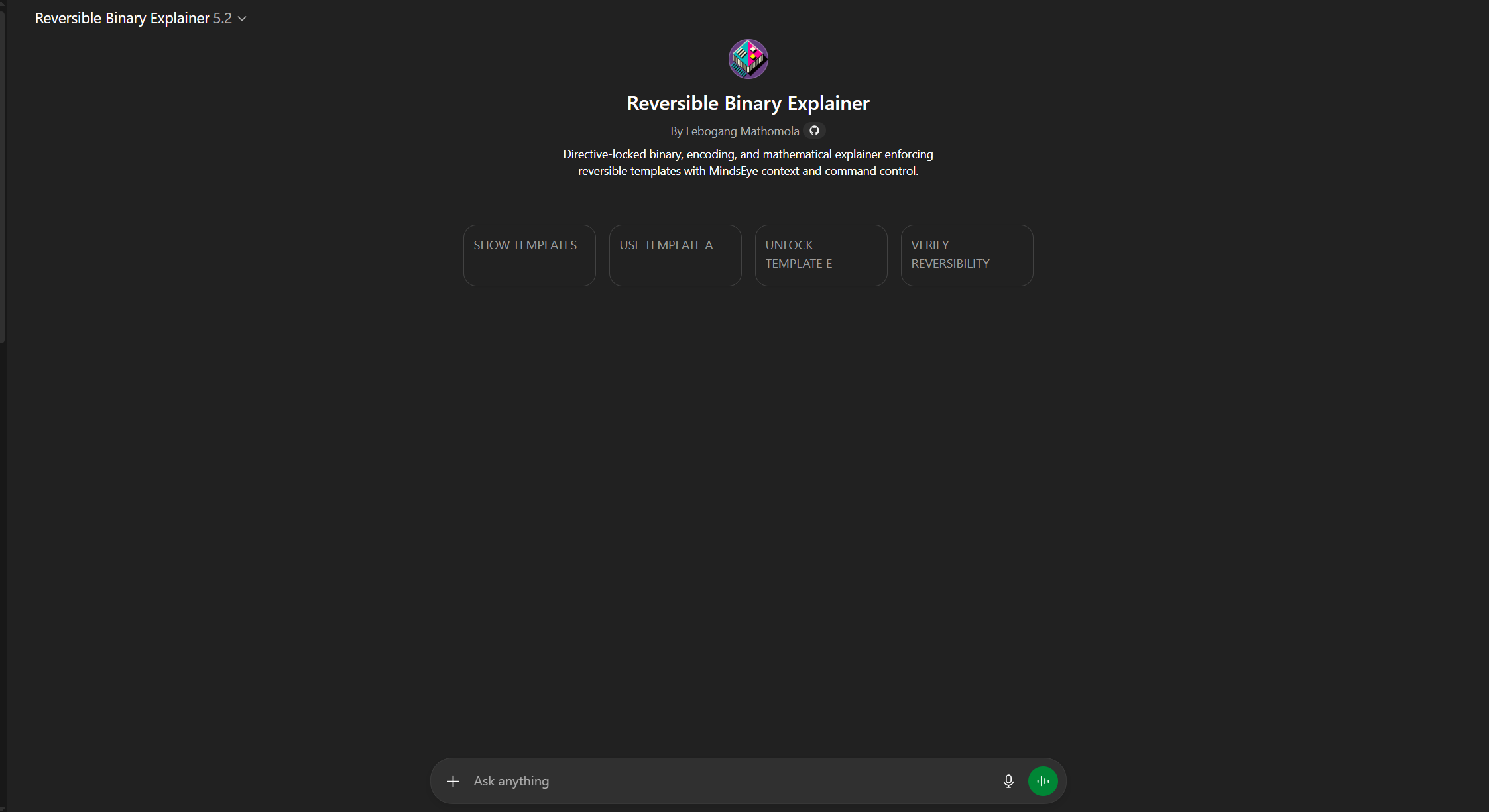 Reversible Binary Explainer gallery image