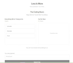 Less Is More gallery image