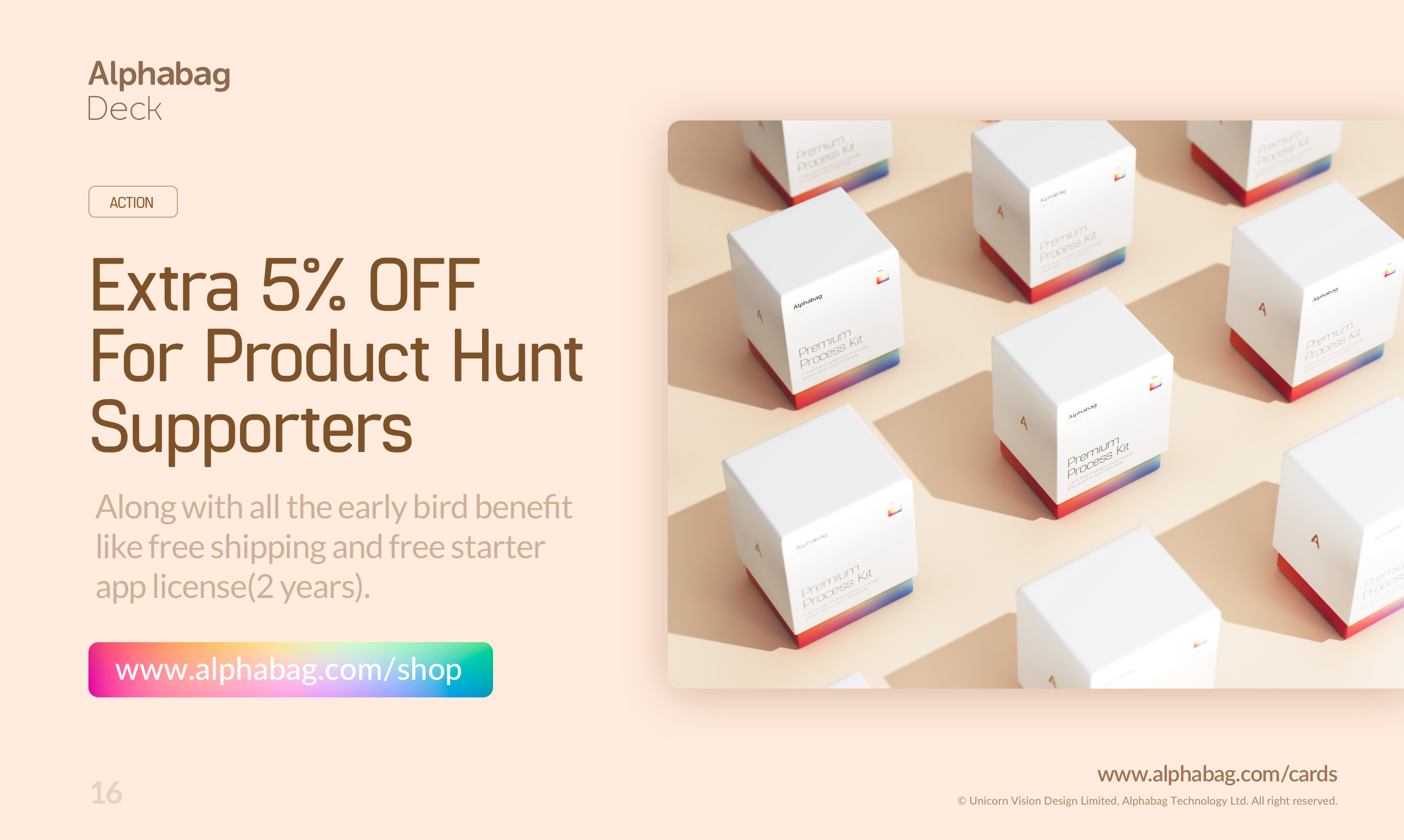  Premium Process Kit - Alphabag Deck gallery image