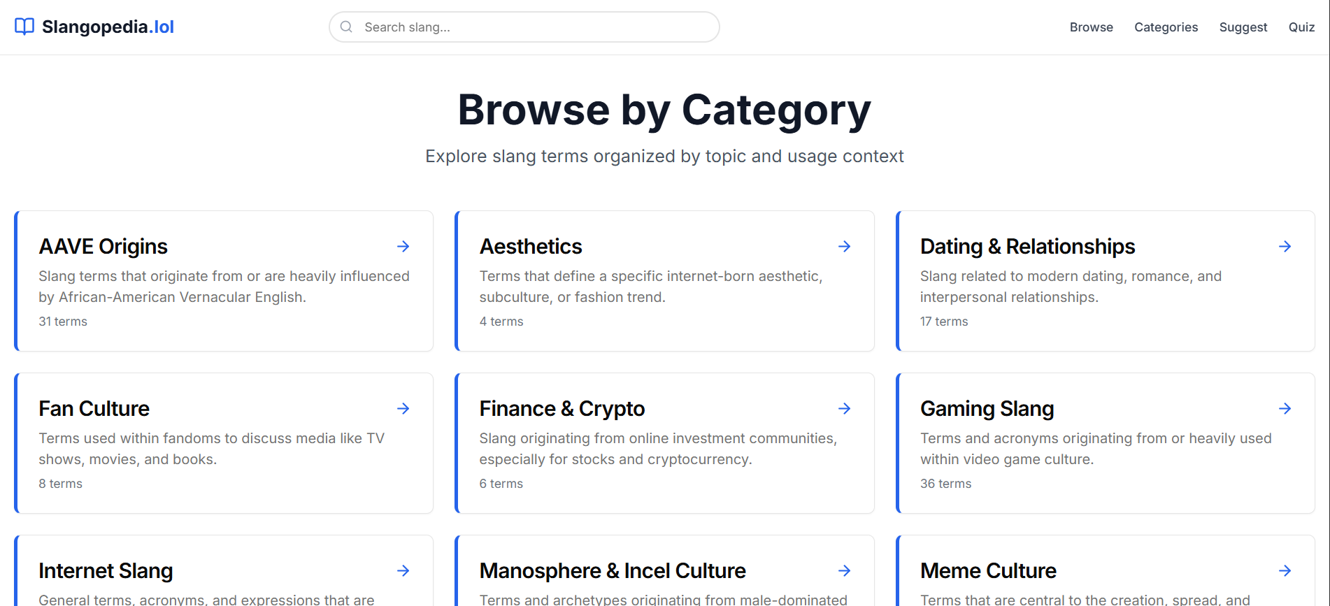 Slangopedia.lol gallery image
