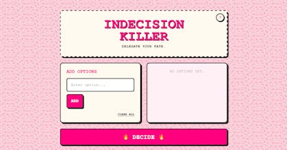 The Indecision Killer gallery image