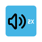 Bulk Audio & Video Volume Changer - Product Hunt launch logo and brand identity