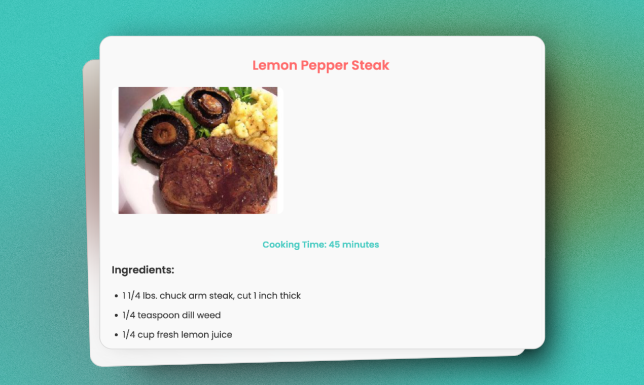 Recipe Roulette 🎲 gallery image