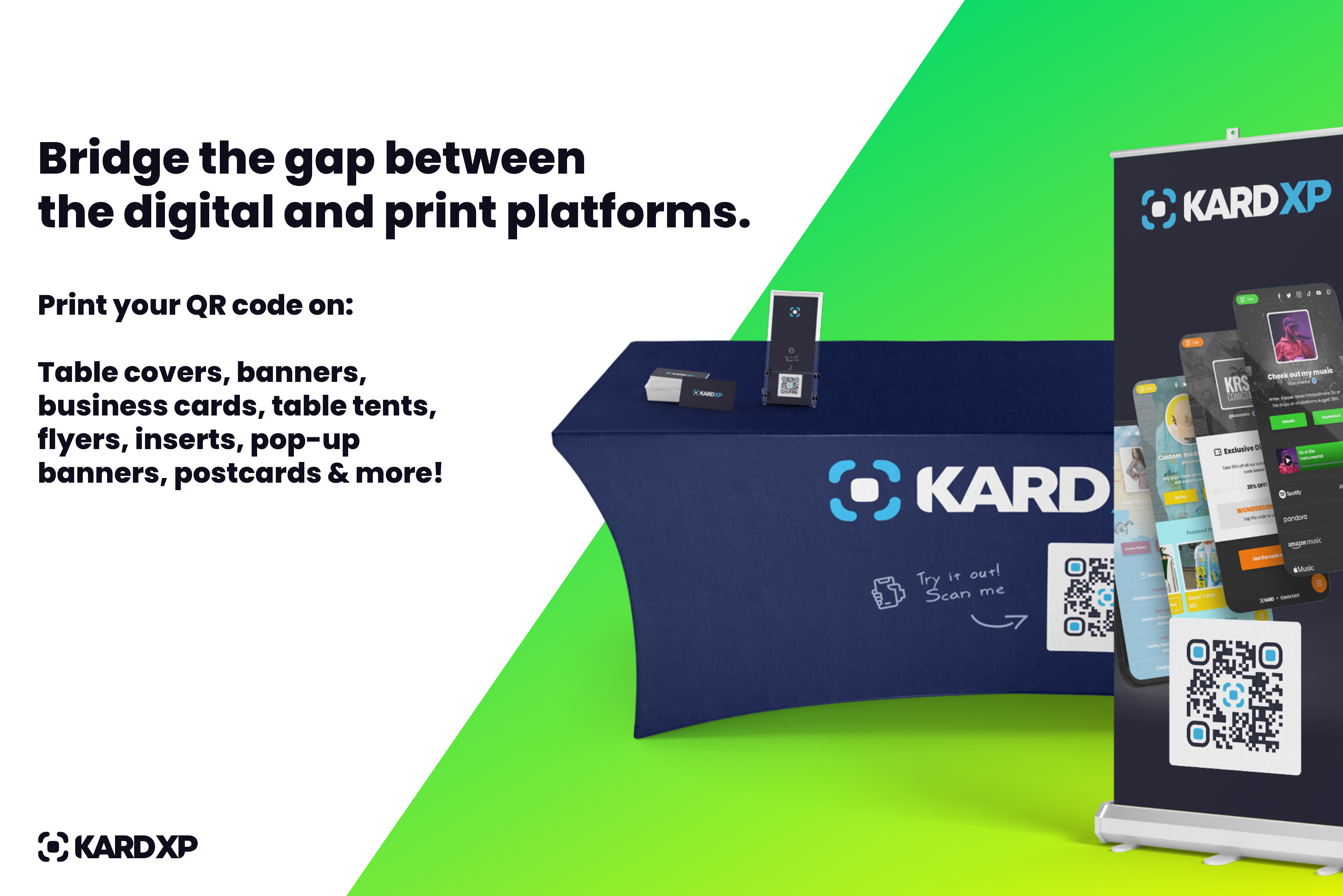 Kardxp - QR -Codes Ausdrucksvorläufe Medien 3