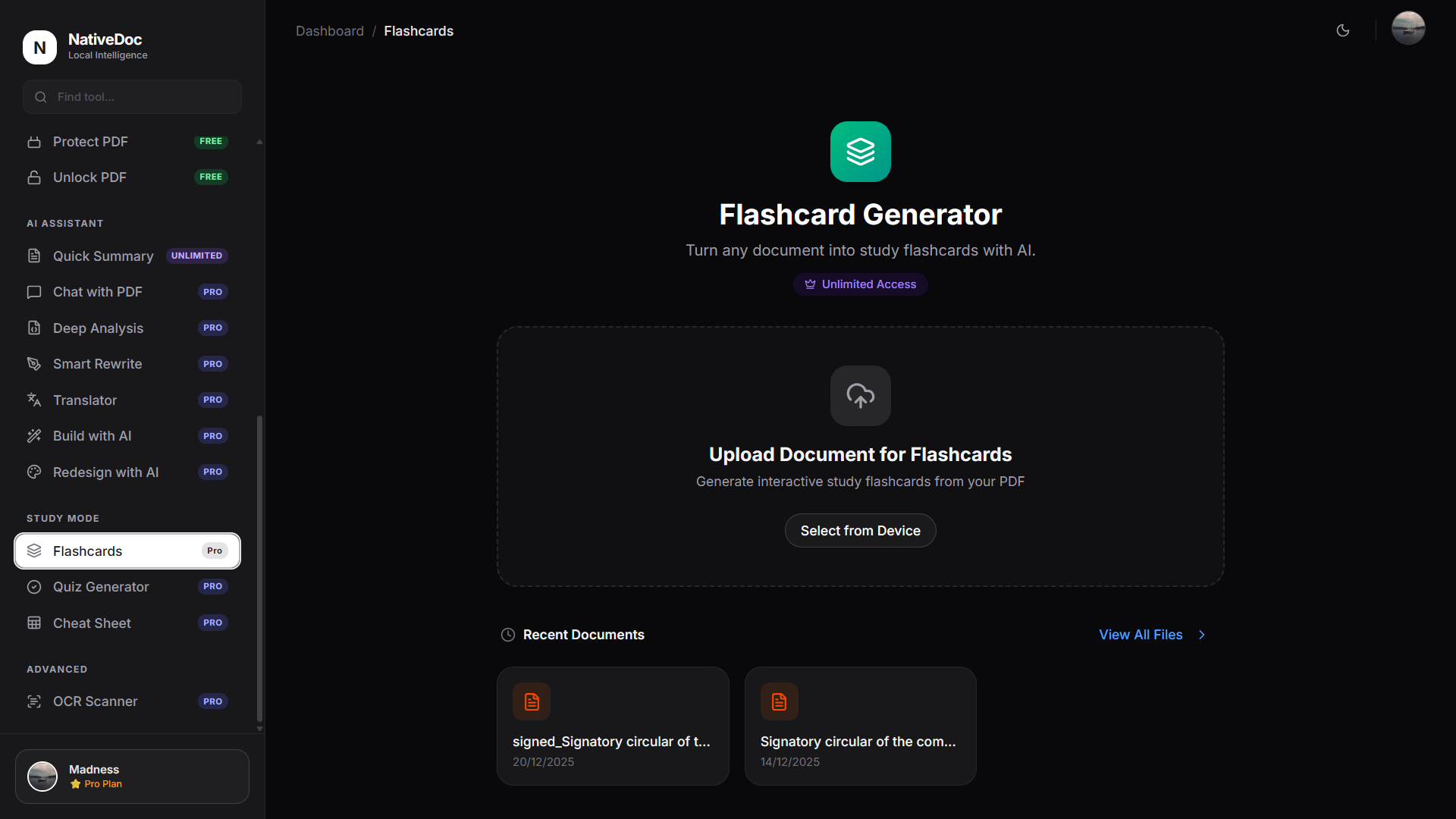NativeDoc - Screenshot 4 showing product features and functionality
