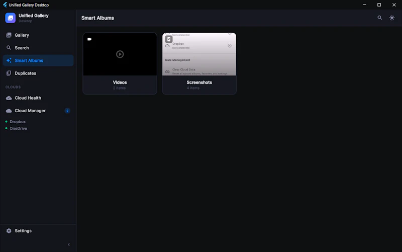 Unified Gallery Desktop  screenshot 2