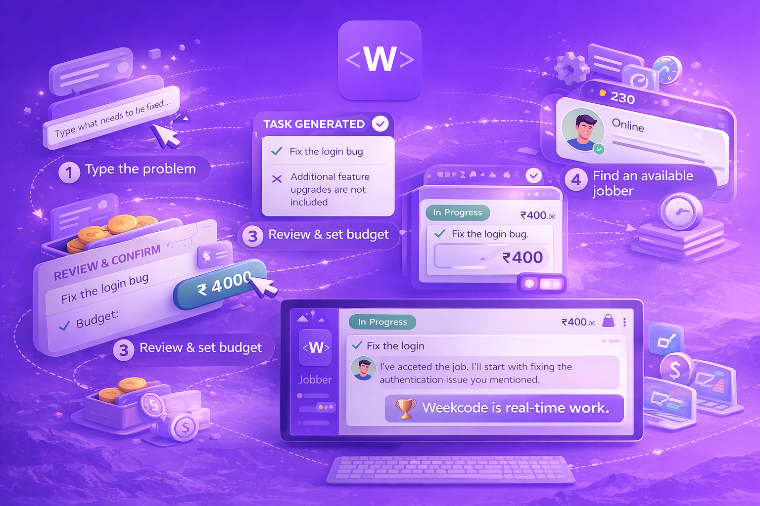 WeekCode - Screenshot 2 showing product features and functionality