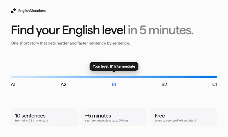 EnglishDictations screenshot 3
