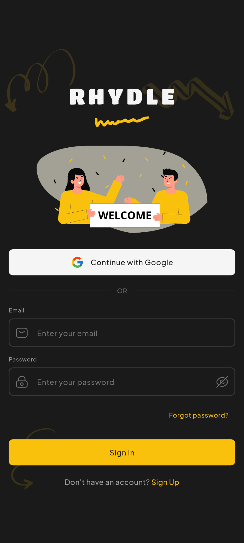 RHYDLE - Screenshot 5 showing product features and functionality