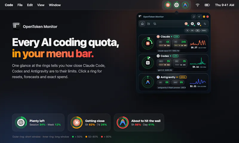 OpenToken Monitor screenshot 3