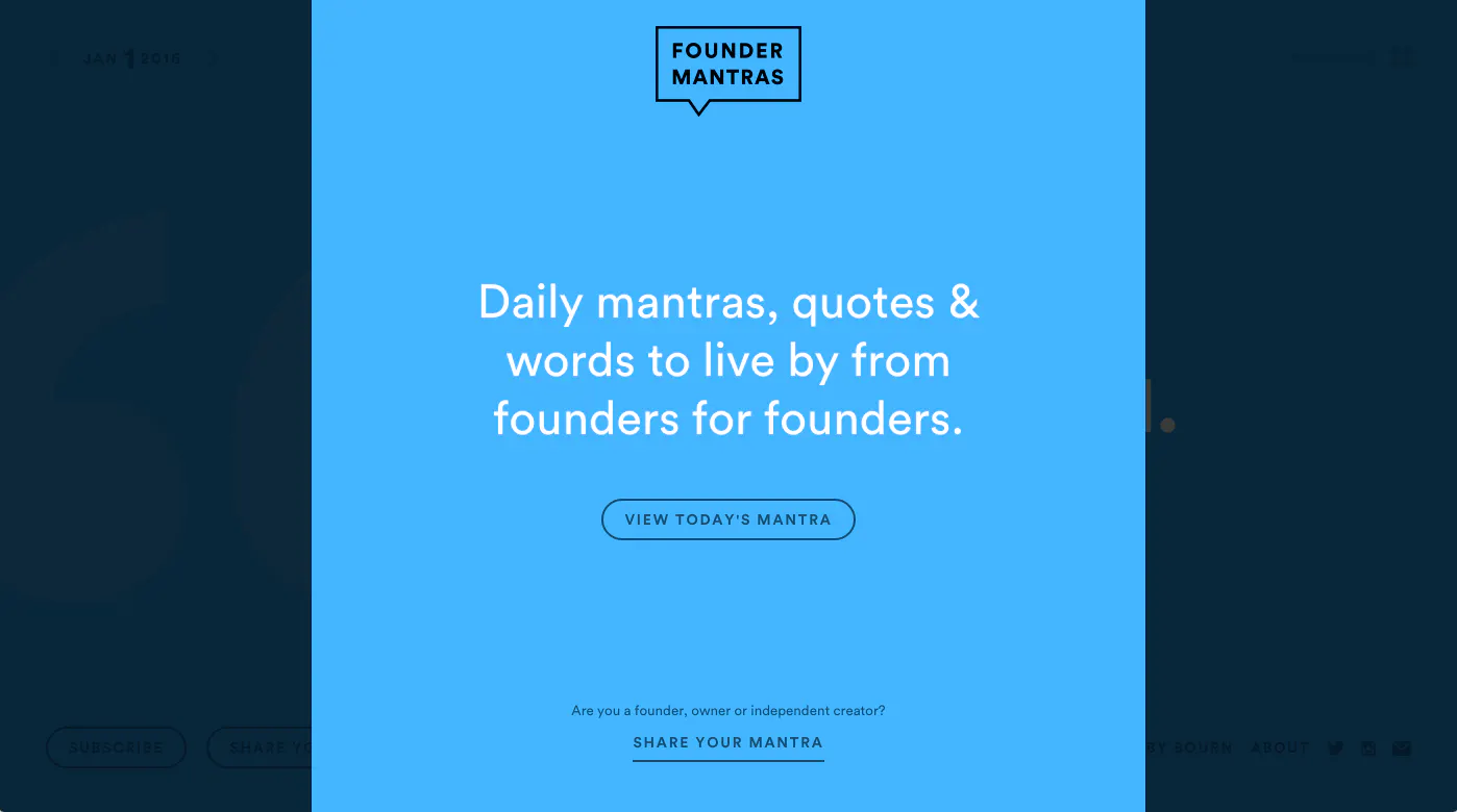 Founder Mantras Image