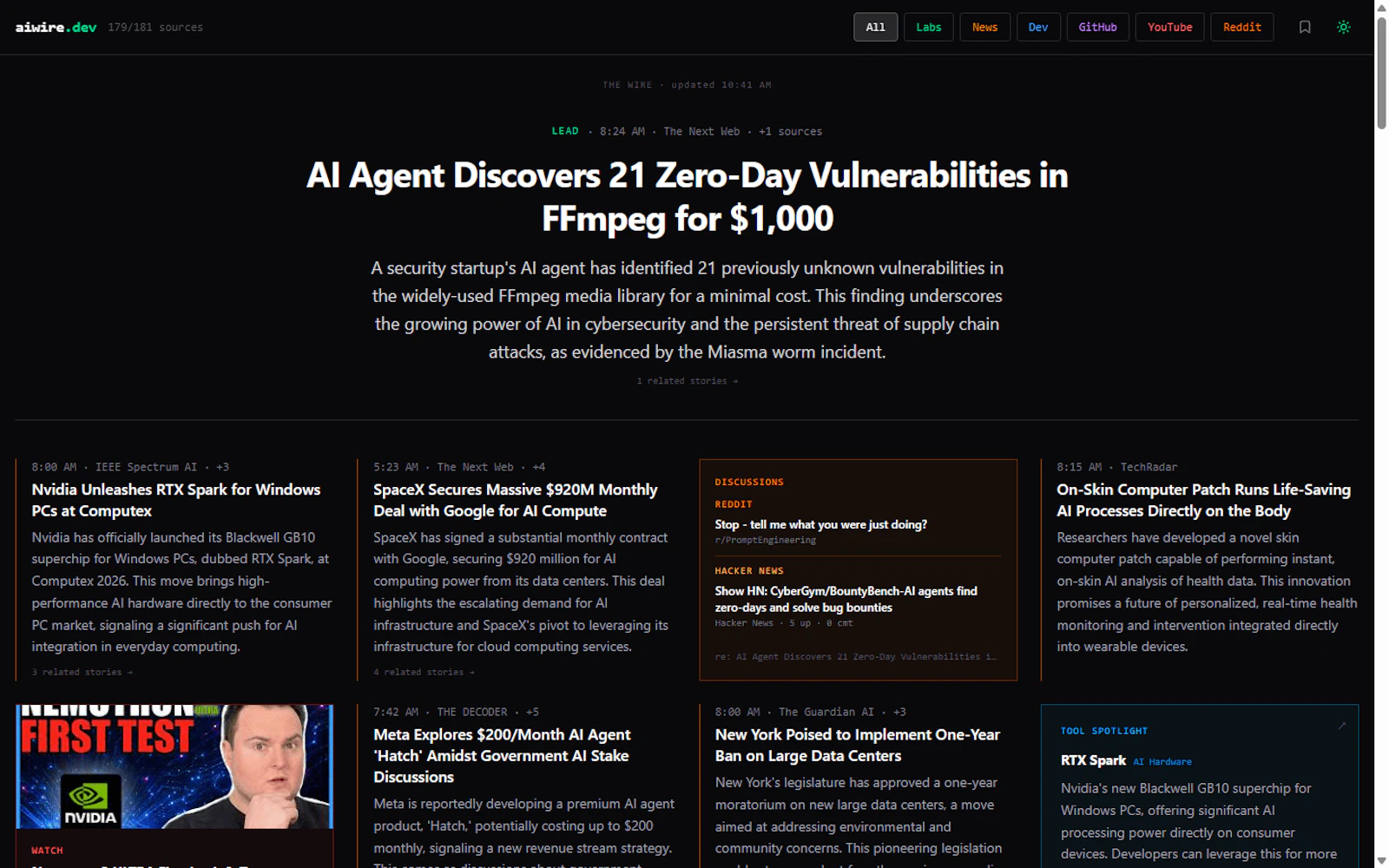 AI Wire screenshot 1