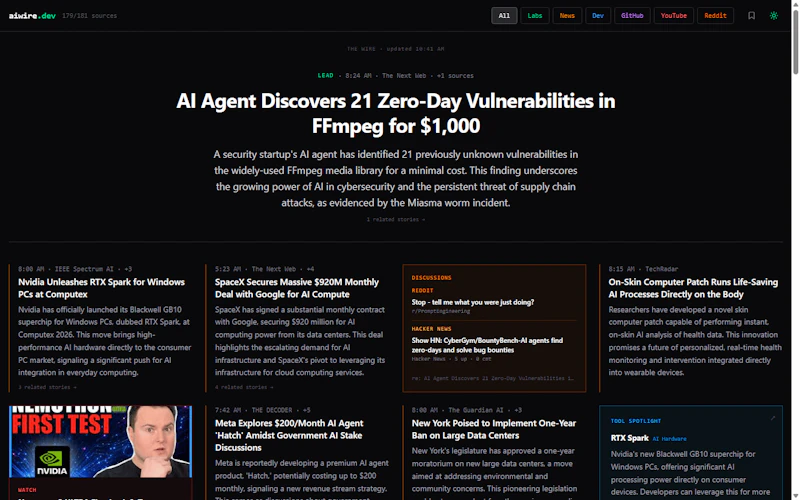 AI Wire screenshot 1