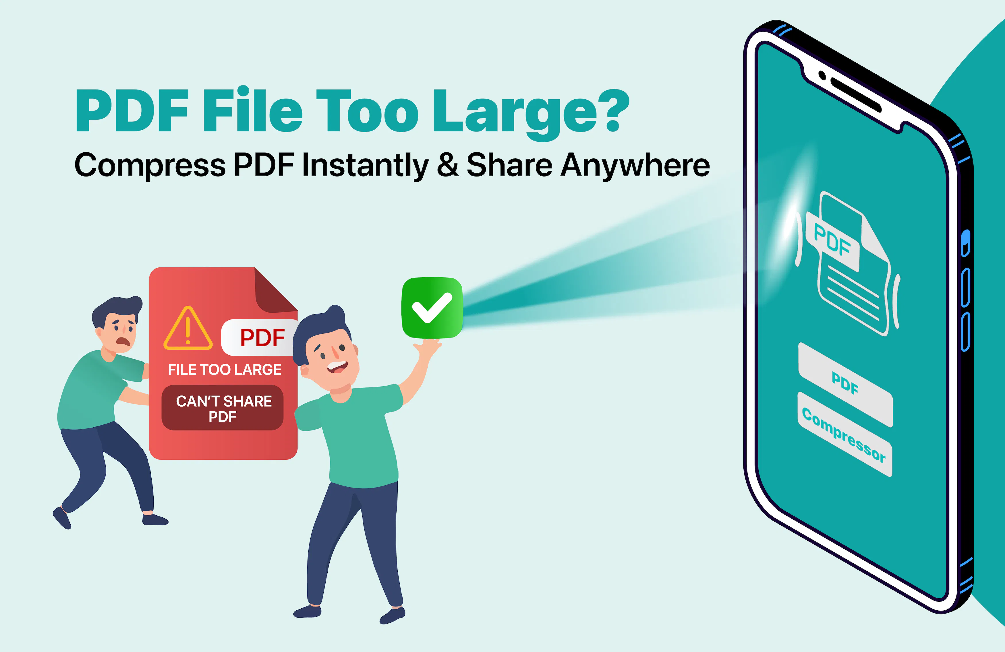 Banner del producto PDF Compressor – Reduce Size