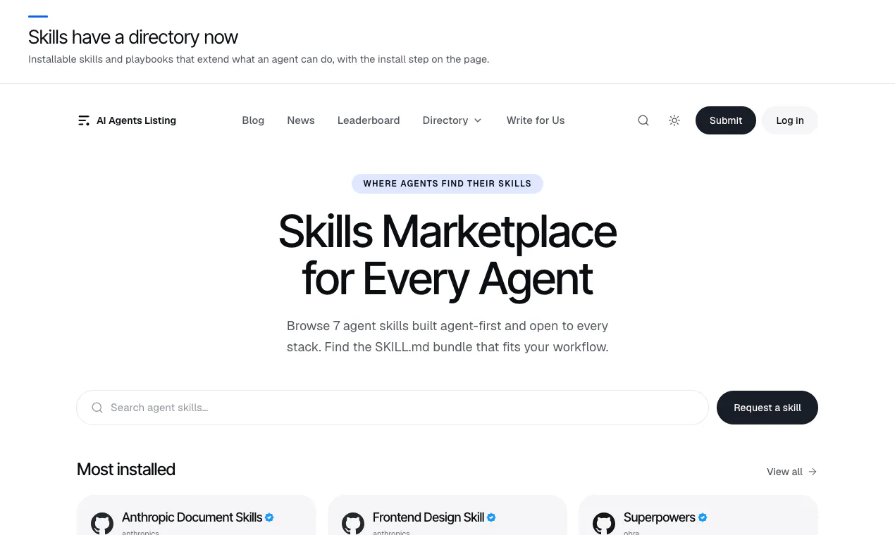 ​​AI Agents Listing​ gallery image