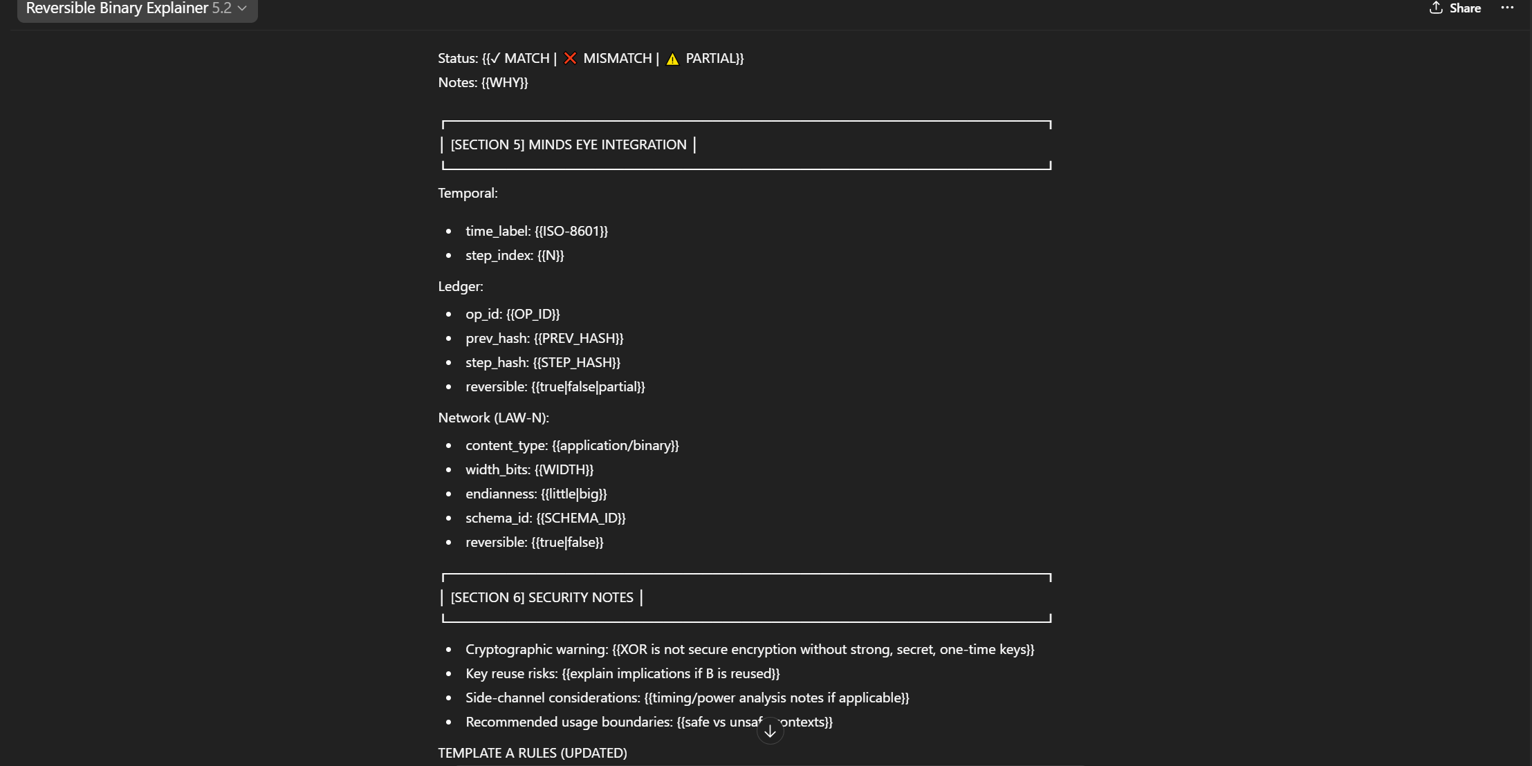 Reversible Binary Explainer V2 gallery image