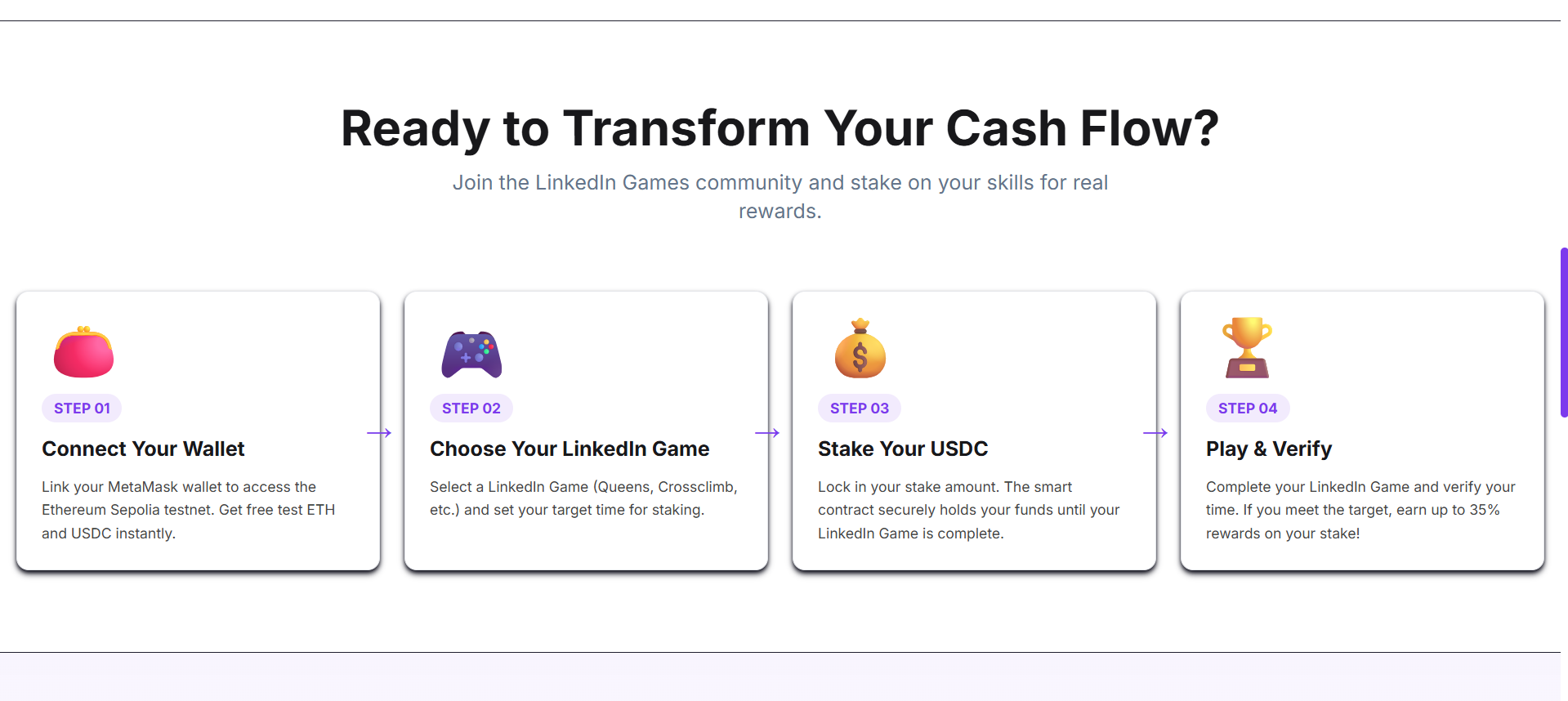 StakeLiGames - Main product screenshot demonstrating key features and user interface