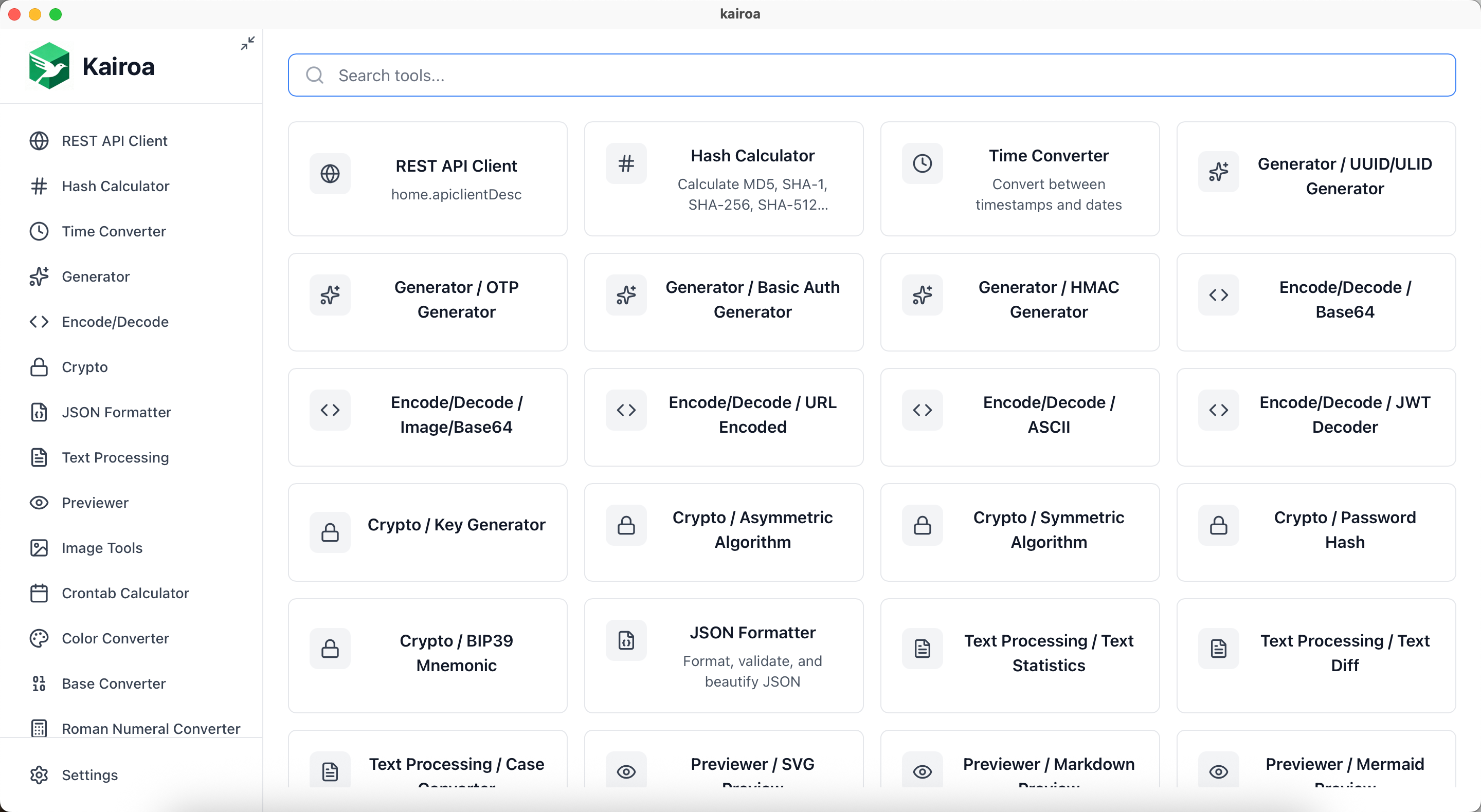 Kairoa - Screenshot 3 showing product features and functionality