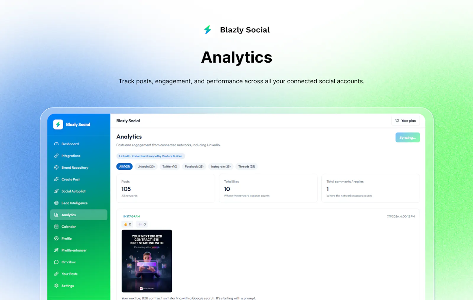 Blazly Social screenshot 8