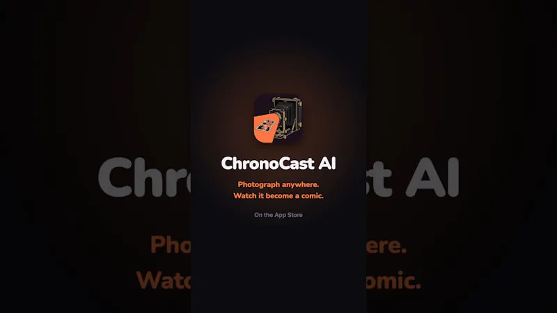 ChronoCast AI screenshot 1 (video preview)