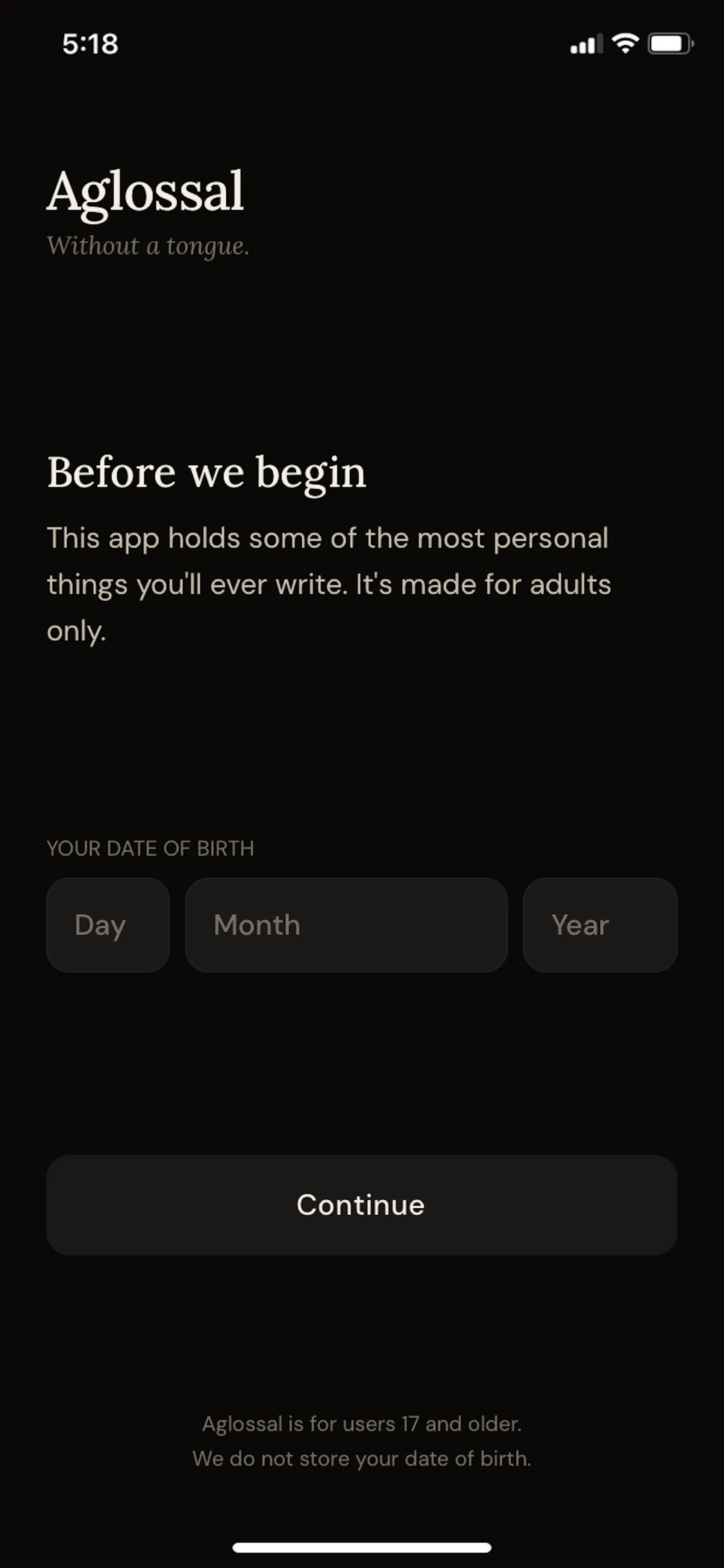 Aglossal screenshot 2