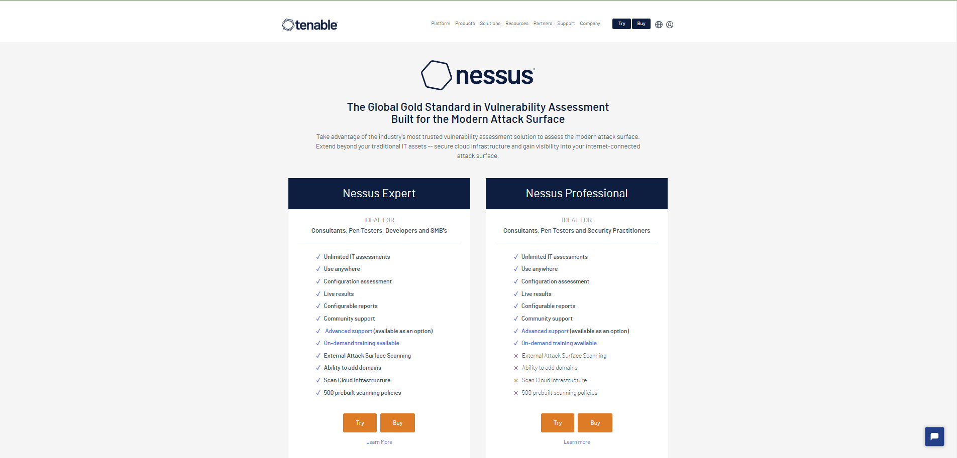 Nessus gallery image