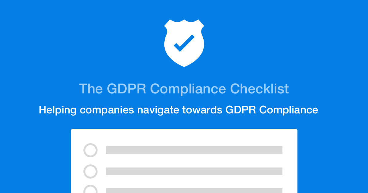 The GDPR Checklist gallery image