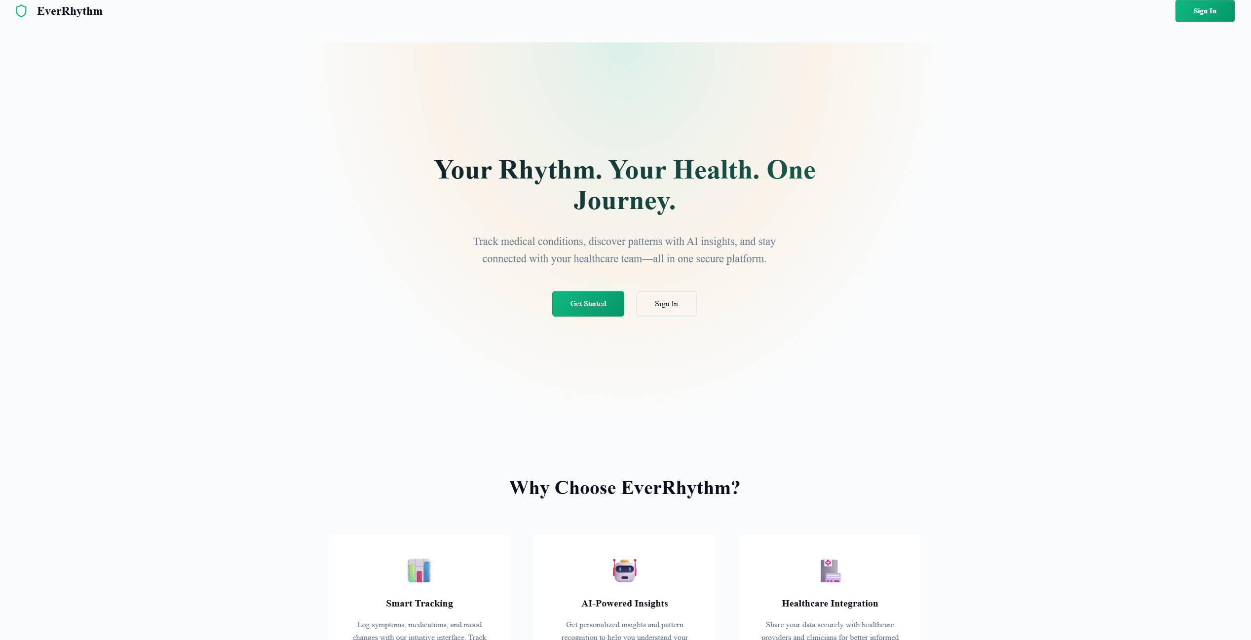 Média Everrythme - Everrhythm - Plateforme de bien-être et de suivi unifié 1