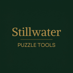 Stillwater Puzzle Tools