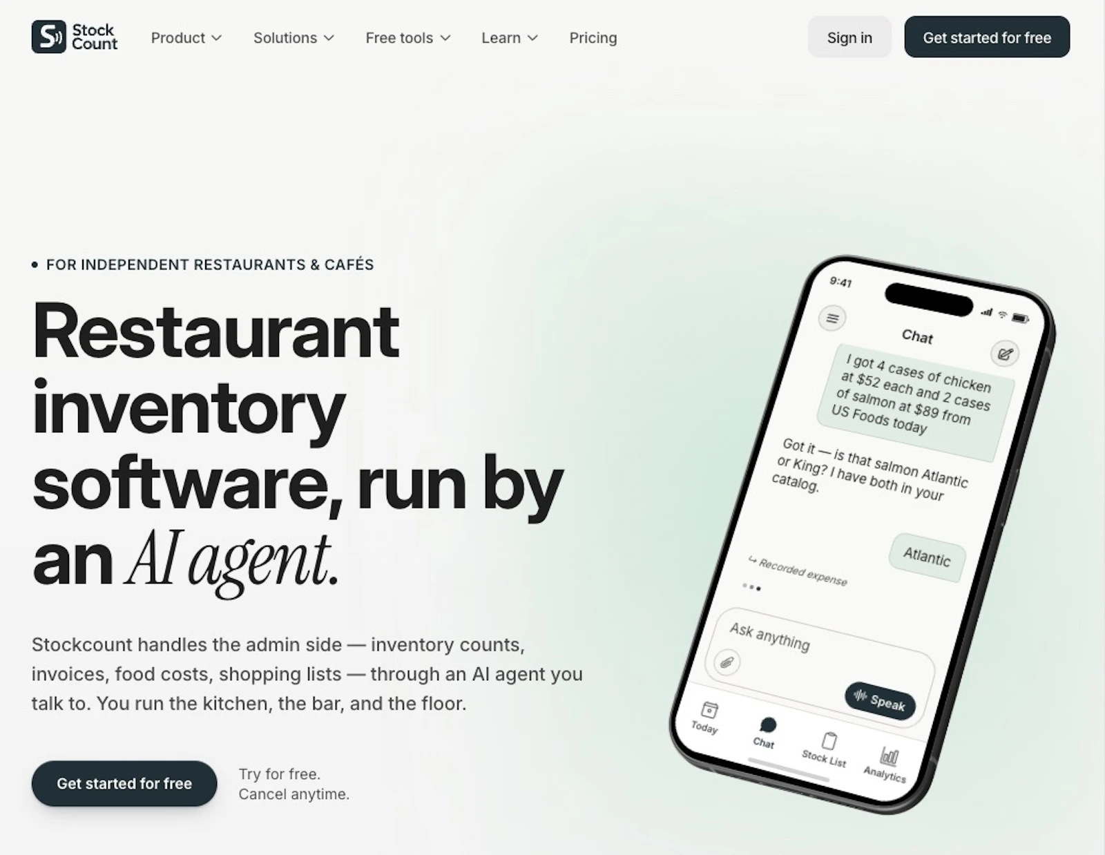 Stockcount screenshot 1