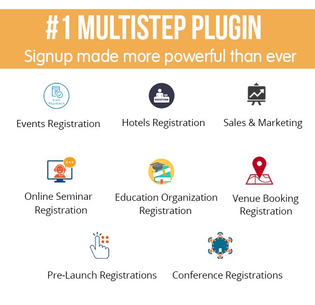 Multi Step Registration Plugin gallery image
