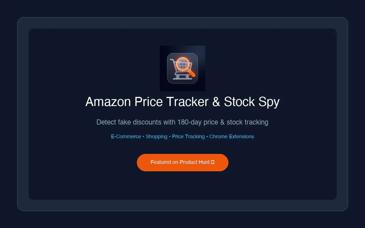 Amazon Price Tracker & Stock Spy gallery image