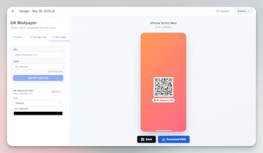 QR Canvas gallery image